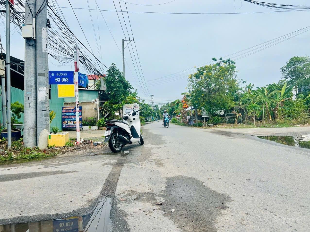 Đất đẹp, vị trí đẹp, mặt tiền nhựa 6m thông DX 58