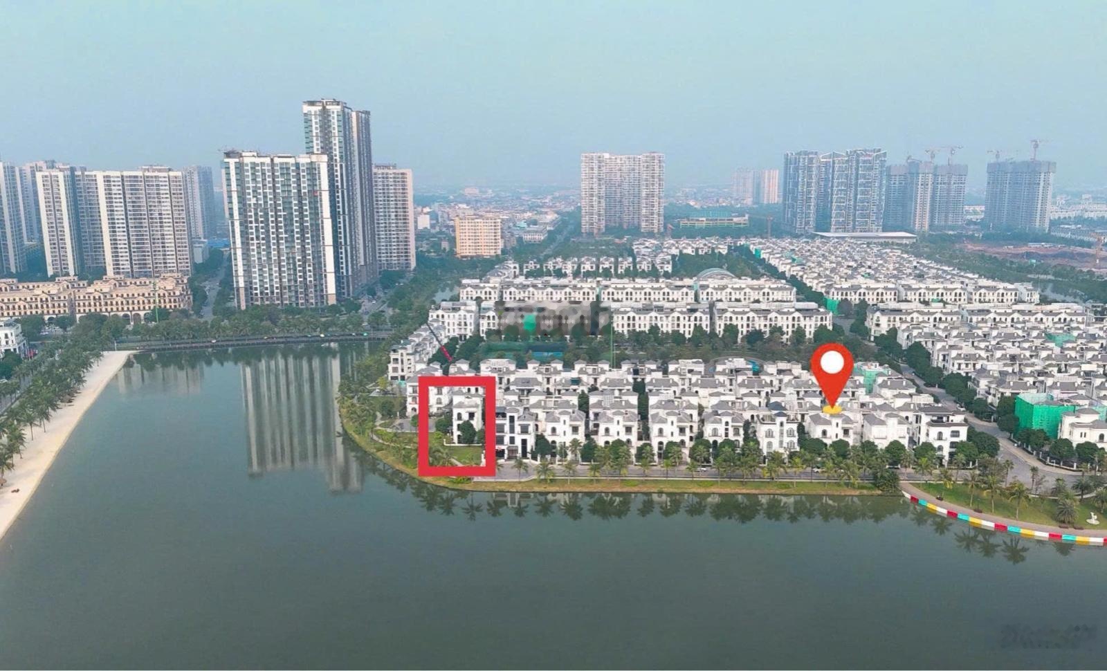 Dinh thự đơn lập góc view trọn hồ Ngọc Trai đảo nhỏ! Tuyệt tác giới tinh hoa!