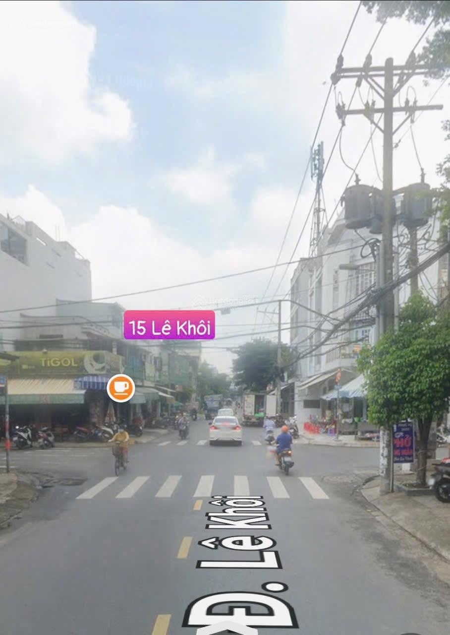 MTKD: 15 đường Lê Khôi, vị trí đắc địa kinh doanh 4.2x6.5m, trệt + 2 lầu, BTCT, hoàn công đầy đủ