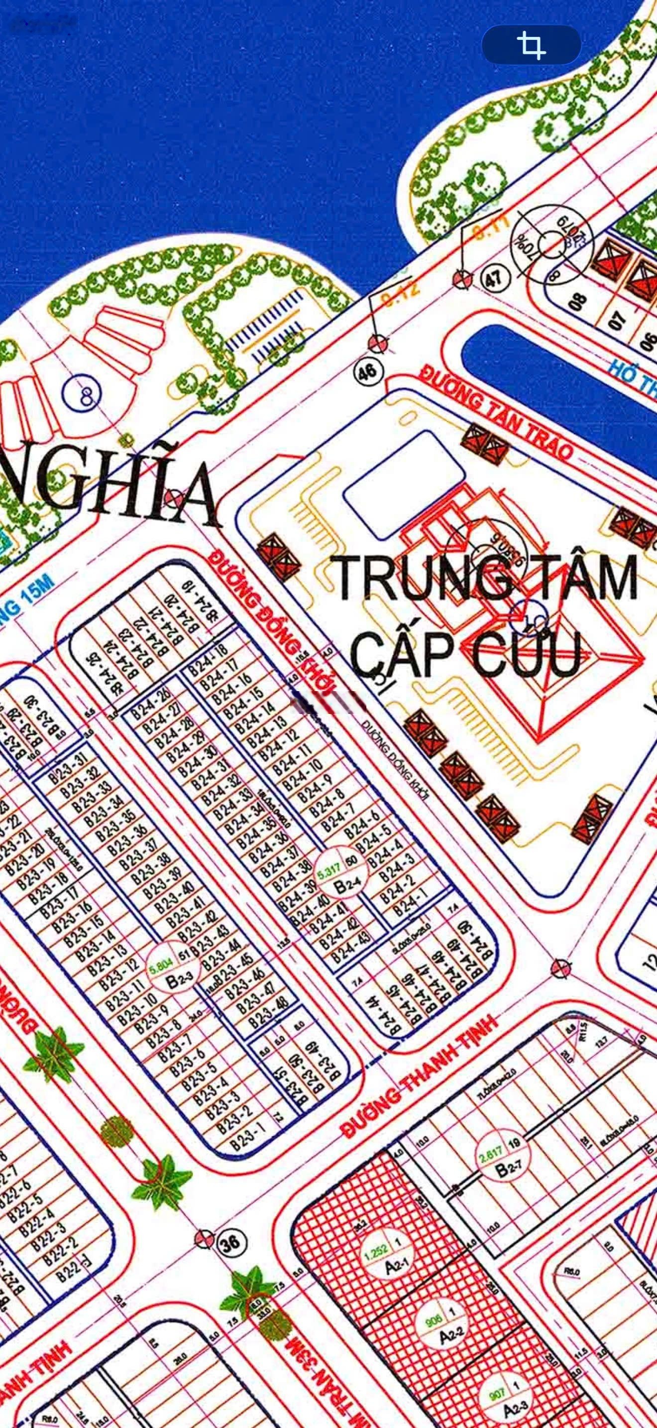 Mặt tiền đường 7.5m Đồng Khởi sát góc Nguyễn Tường Phổ giá rẻ