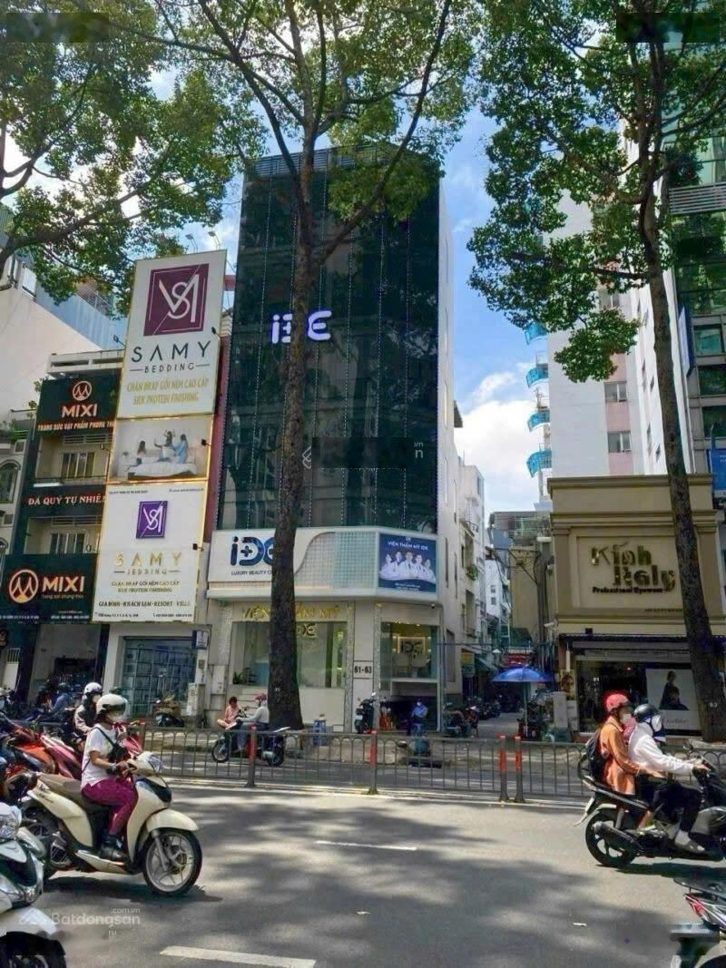 Cho thuê tòa nhà 8 tầng mới đẹp,góc 2 mặt tiền ngang 8m 61-63 đường 3/2, p.11, q.10