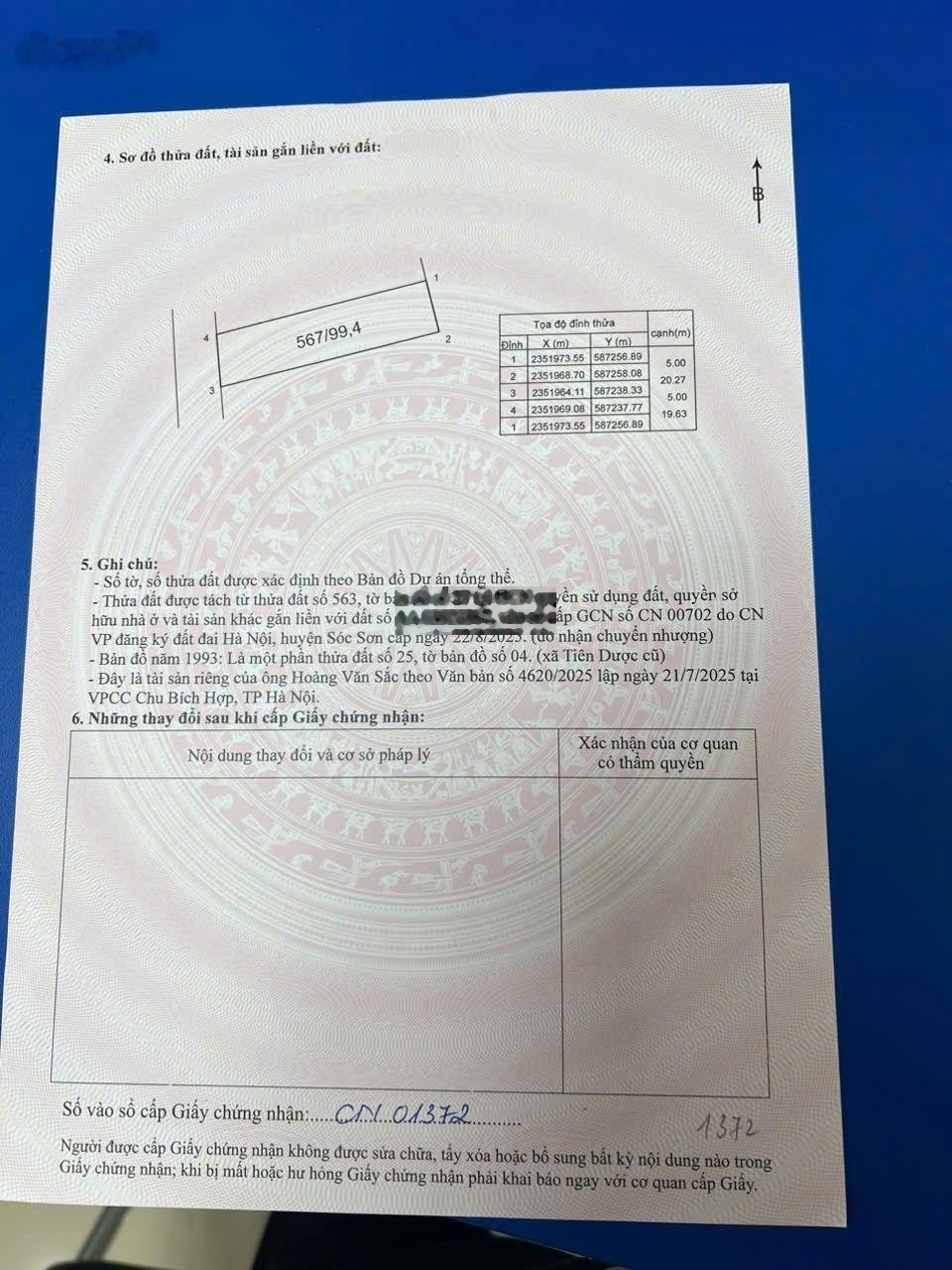 Bán đất trục chính kinh doanh Dược Thượng, Sóc Sơn