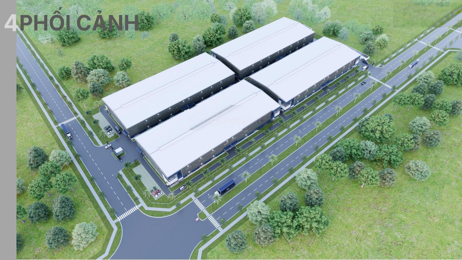 Cho thuê nhà xưởng xây sẵn từ 4.000-30.000 m2 trong kcn nam tân tập