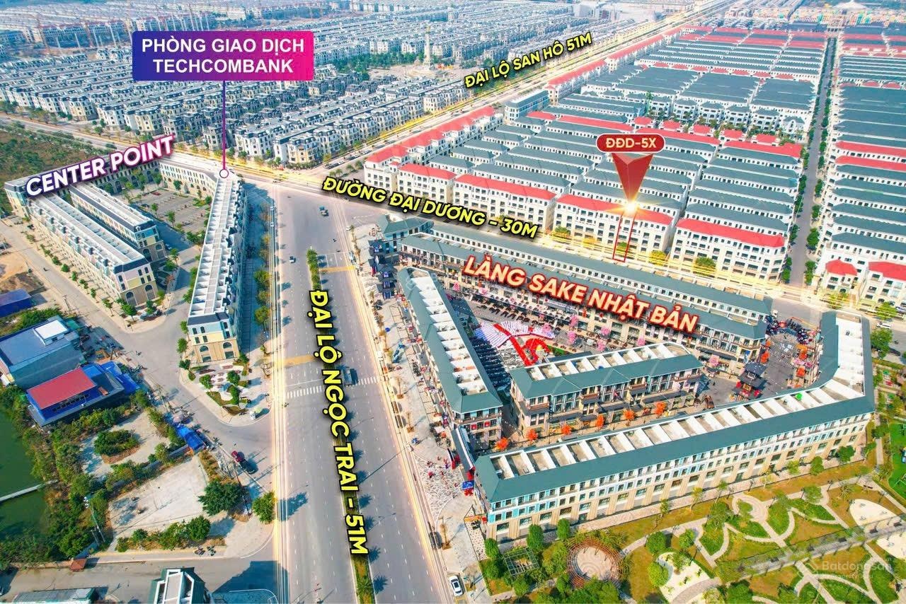 Bán nhà phố liền kề Vinhomes Ocean Park - 2 đối diện chung cư