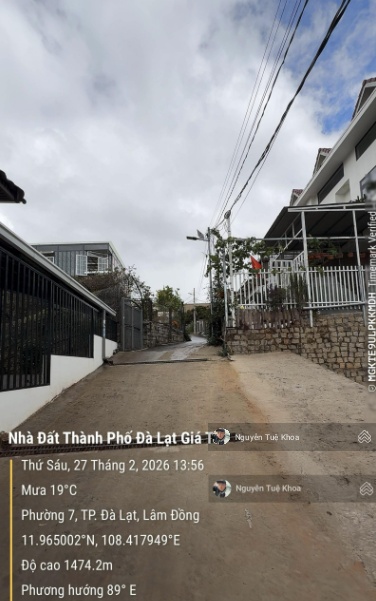 Bán đất xây dựng đường Cao Thắng, Phường 7, thành phố Đà Lạt, 279m2, giá chỉ 7 tỷ