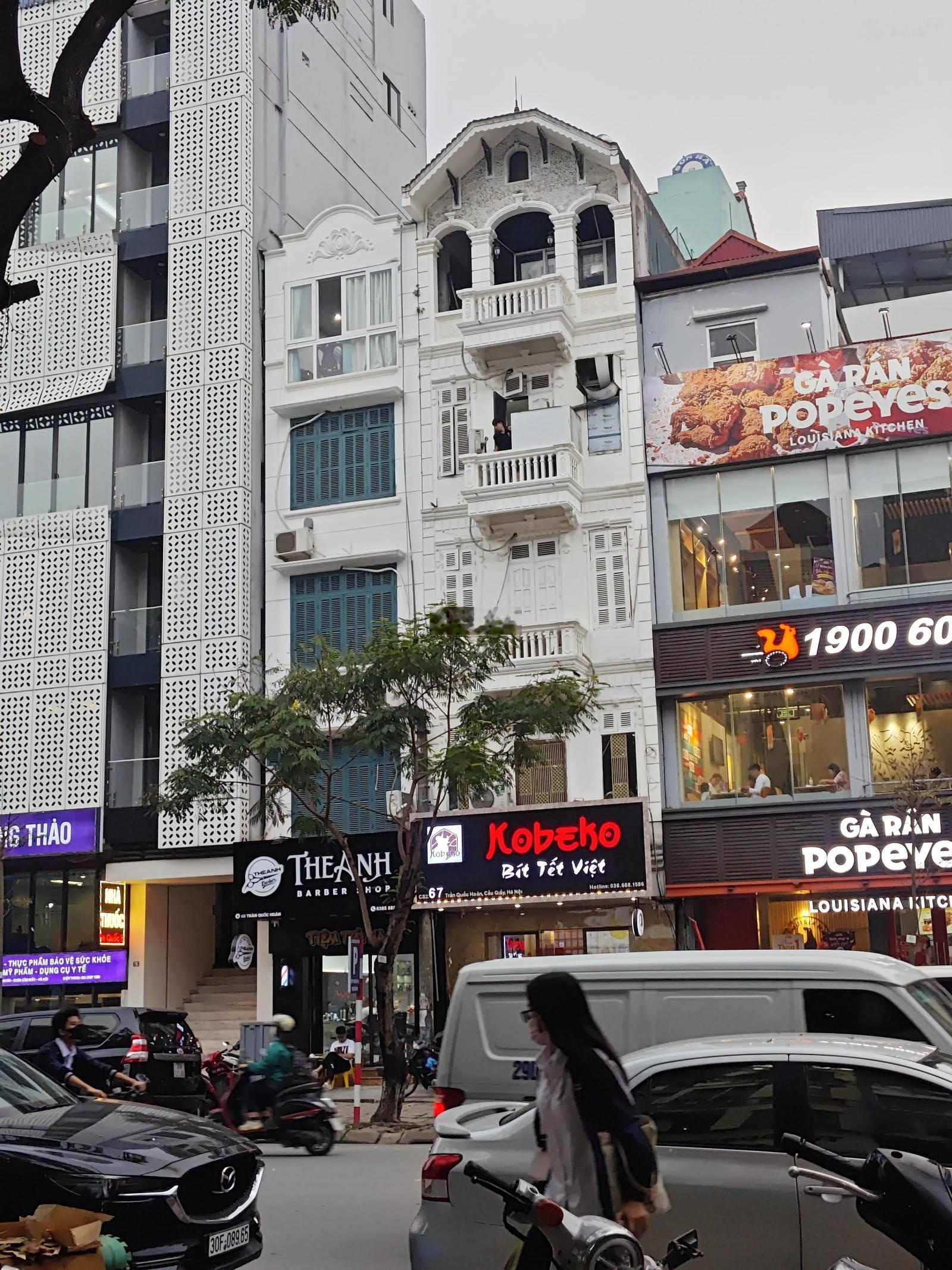 Cho thuê Nhà mặt phố Trần Quốc Hoàn, 35 triệu, 45m2, Chính chủ, uy tín