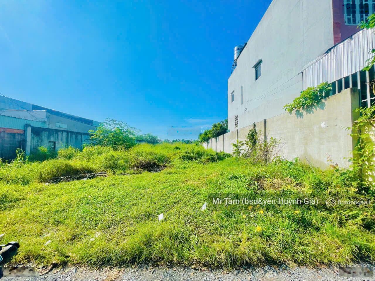 1 sẹc ngắn đường chính Hồ Văn Tắng, diện tích 1029m2, gần 100% thổ cư, Tân Phú Trung