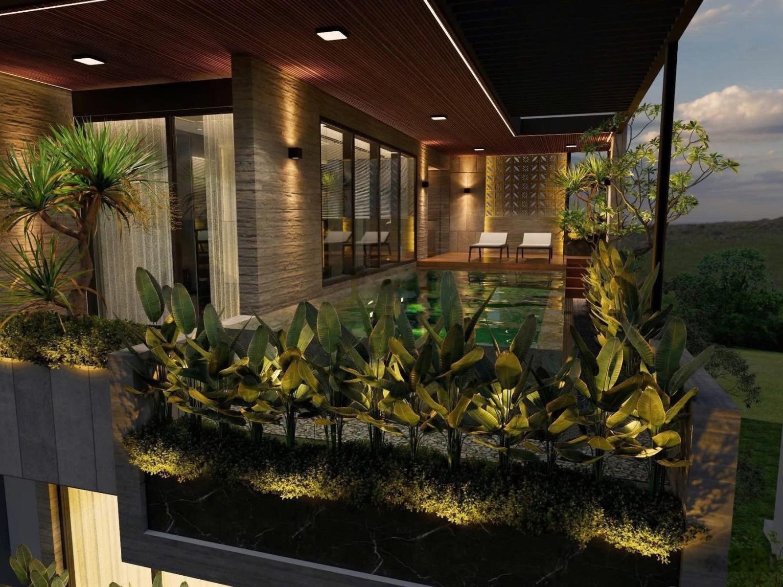 Bán nhà 4 Tầng Có Hồ Bơi Vô Cực Khu Biển Mỹ Khê