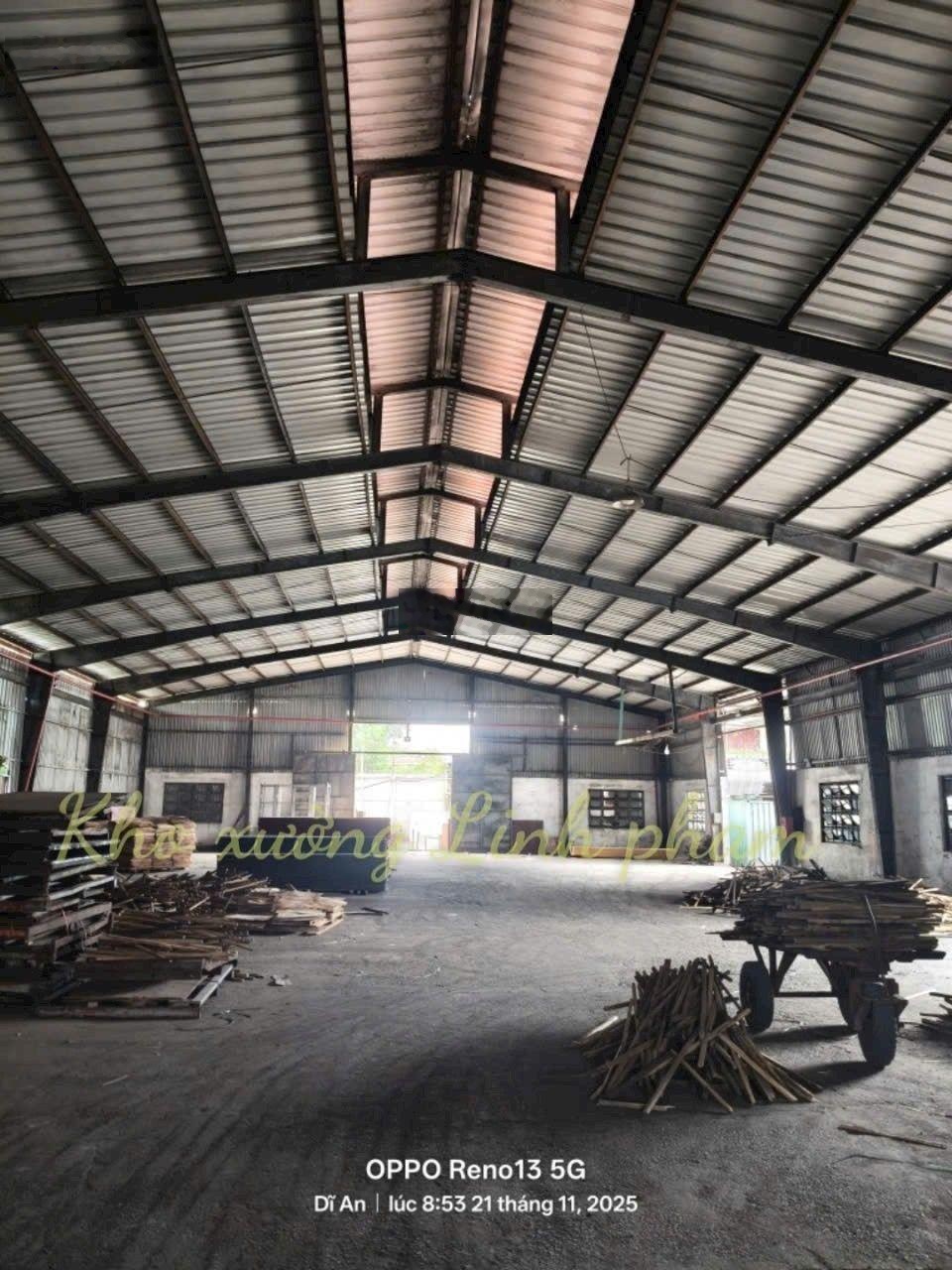 Cho thuê kho xưởng 3500m í .ở TP Thuận An Bình Dương LH: 0972701709