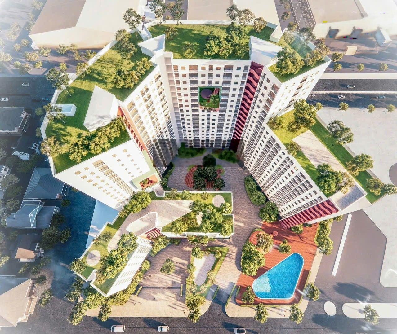 Bán đất tại Hồng Phước1 giá, 3,55 tỷ, 107,5 m2, cách 9 tòa chung cư đang xây 60m