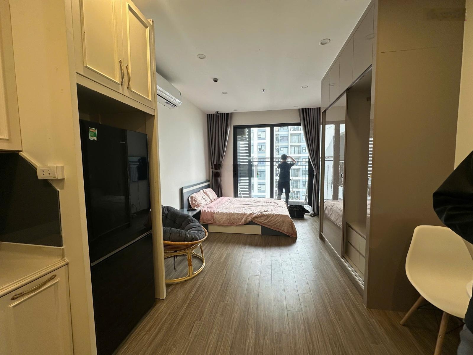 chính chủ cho thuê căn studio mới tinh bên gs5-6 đã lắp đủ đồ, có gym miễn phí