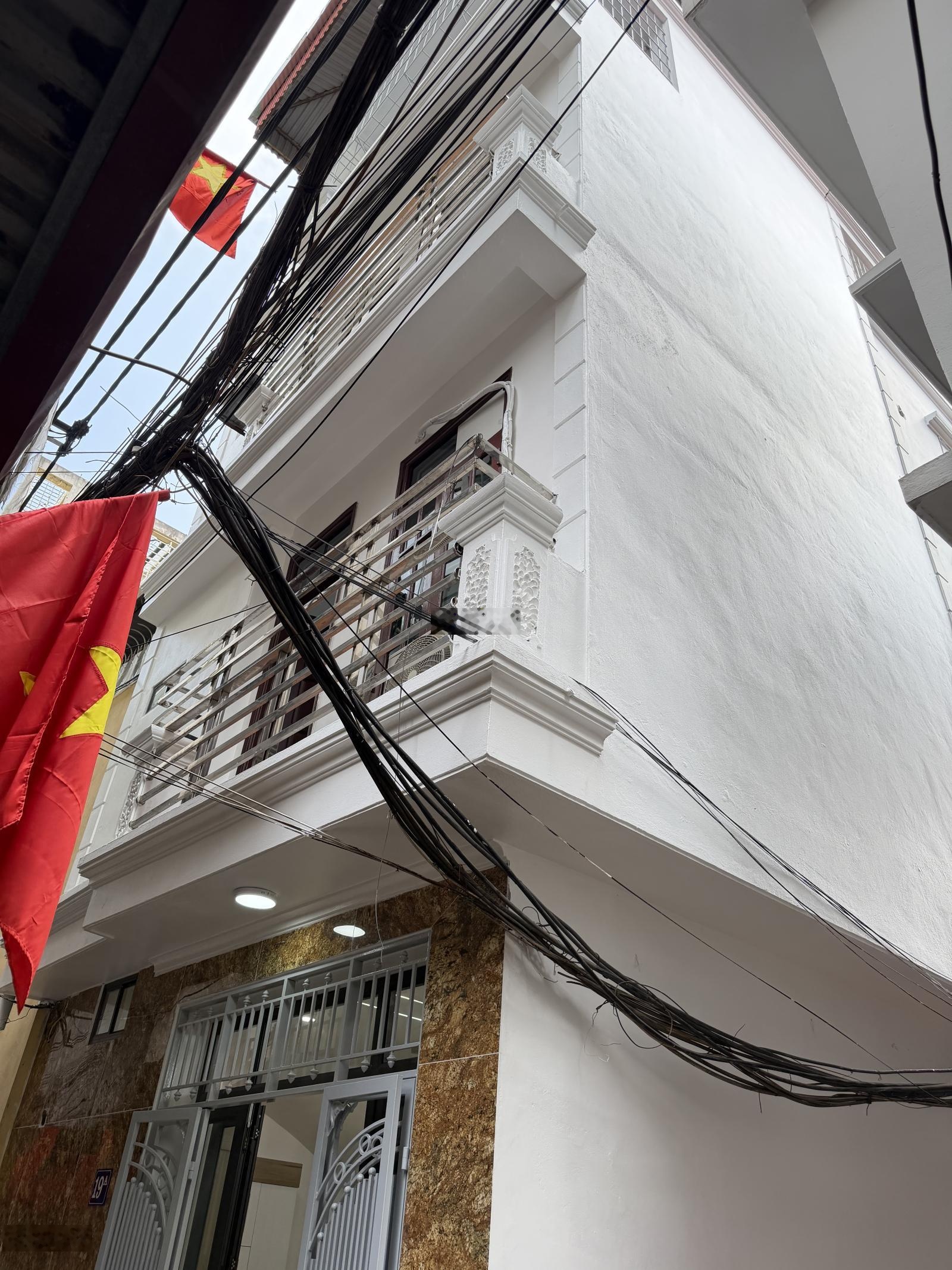 Nhà trung tâm quận hoàng mai - bến xe nước ngầm , giáp bát 25m2 -4.5 tầng -3 ngủ -dá 5.39 t