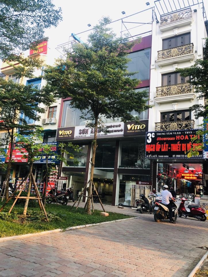 Mặt phố Thanh Nhàn 2 thoáng vĩnh viễn view vườn hoa thang máy dòng tiền 1,2 tỷ