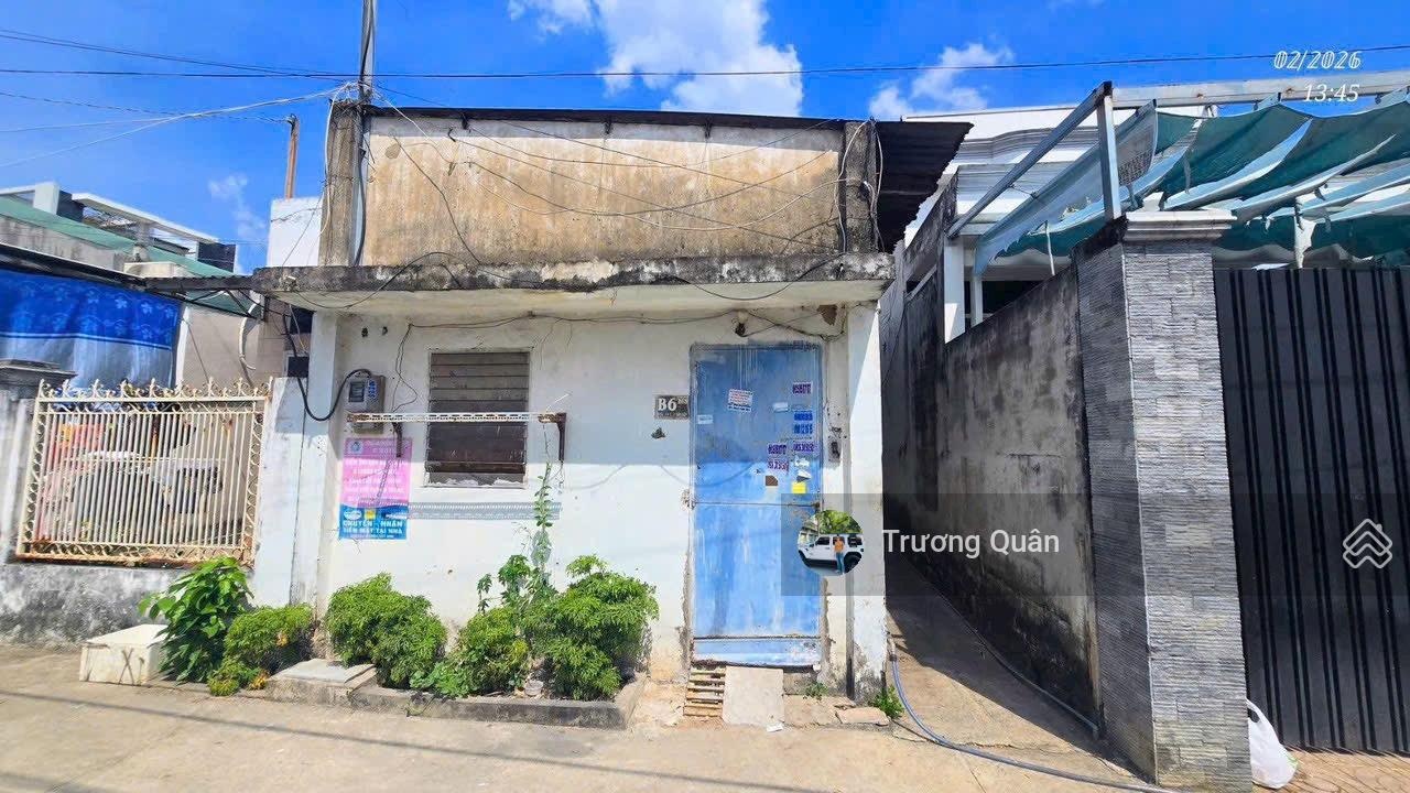 Bán đất tặng 5 phòng trọ - kp2 gần bigc tân hiệp - công an pccc