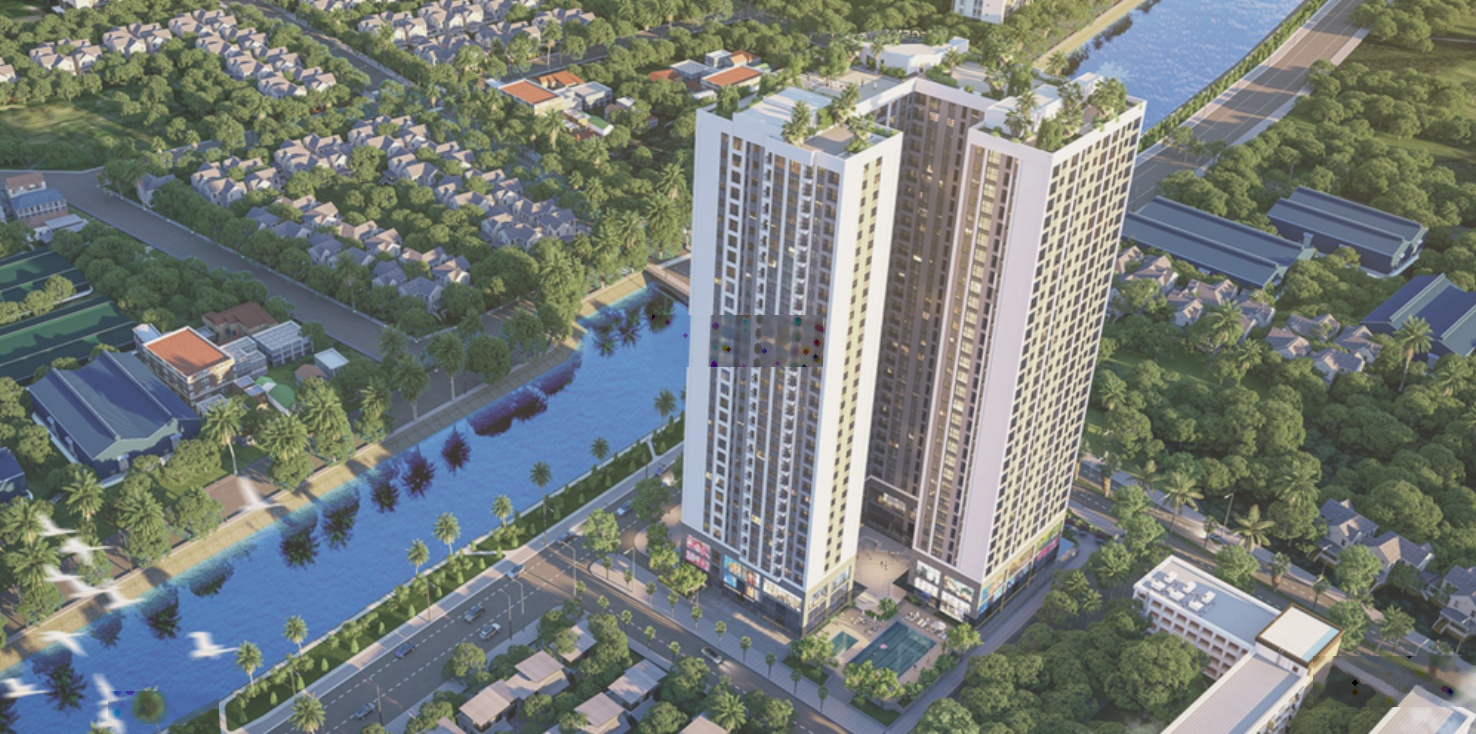 Bán căn hộ CC BlueGem Tower, 6,4 tỷ VND, 84,3 m2, 3PN, 2VS tại Nguyễn Bặc, Tứ Hiệp, Thanh Trì