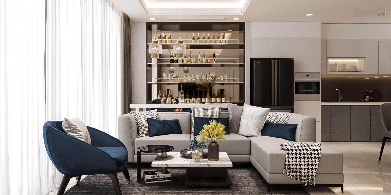 Cho thuê căn hộ CC Hà Đô Centrosa Quận 10. 86m2 2PN 19tr. LH: 0939271410Tài)