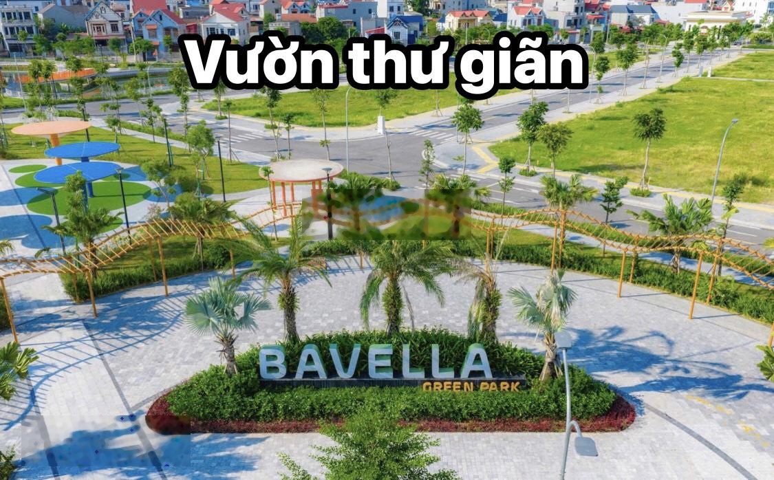 Bán lô áp góc giá tốt nhất hiện tại dự án Bavella Green Park