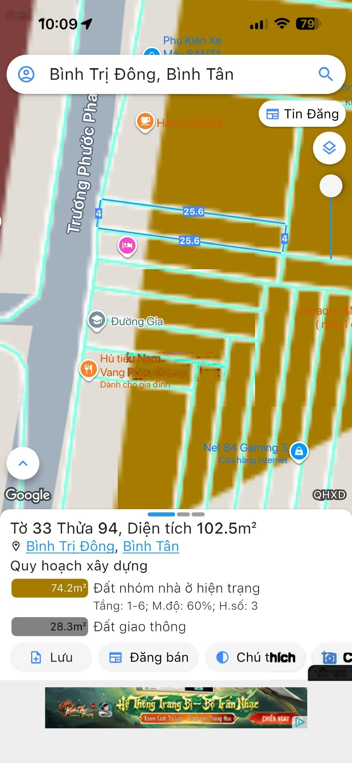 Bán nhà mặt tiền Trương Phước Phan - Bình Tân - 4x26 giá 12.2 tỷ - cách AEON TÂN PHÚ 10 phút