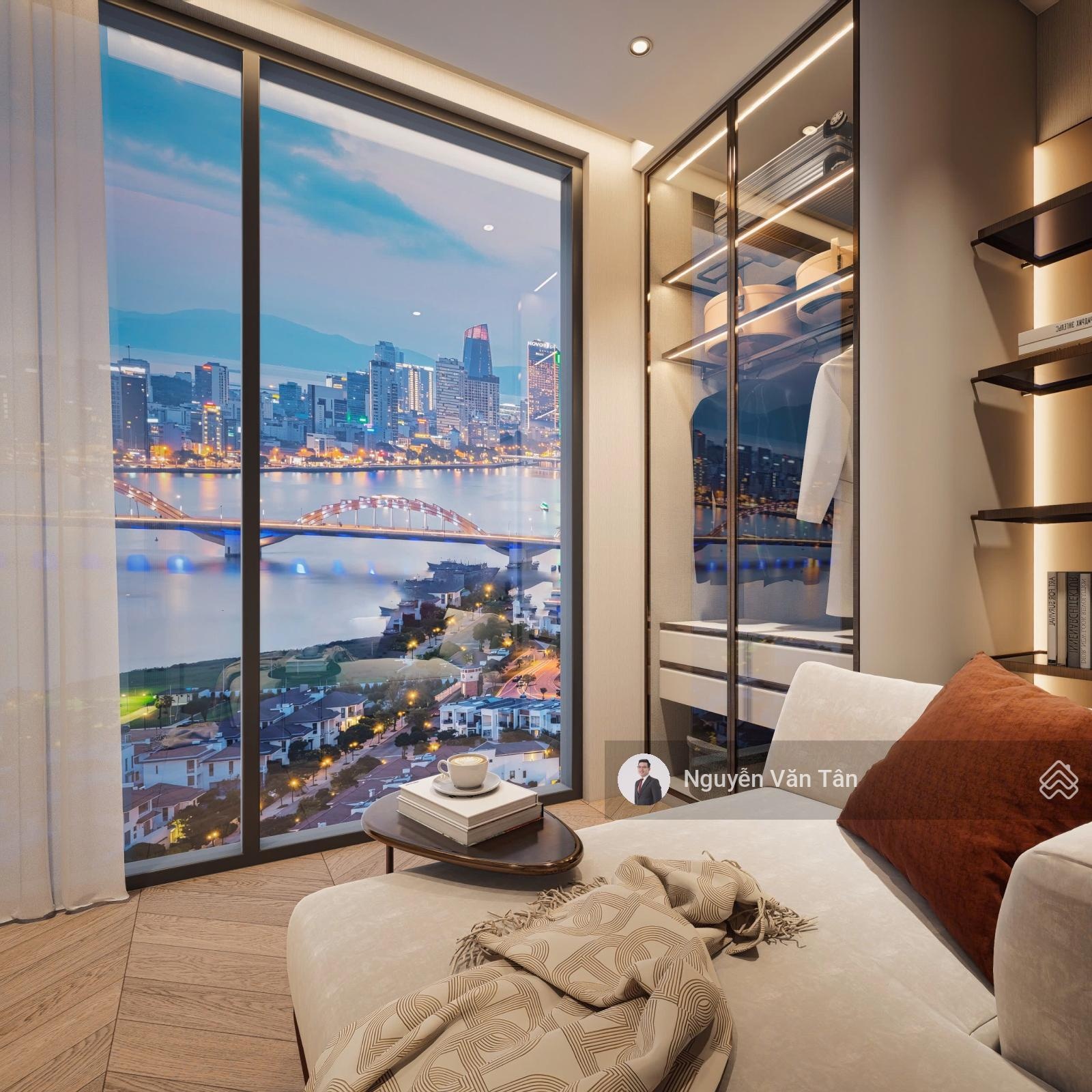 Bán căn hộ The Legend Đà Nẵng mặt tiền Võ Văn Kiệt chân Cầu Rồng sổ đỏ lâu dài chiết khấu 10%