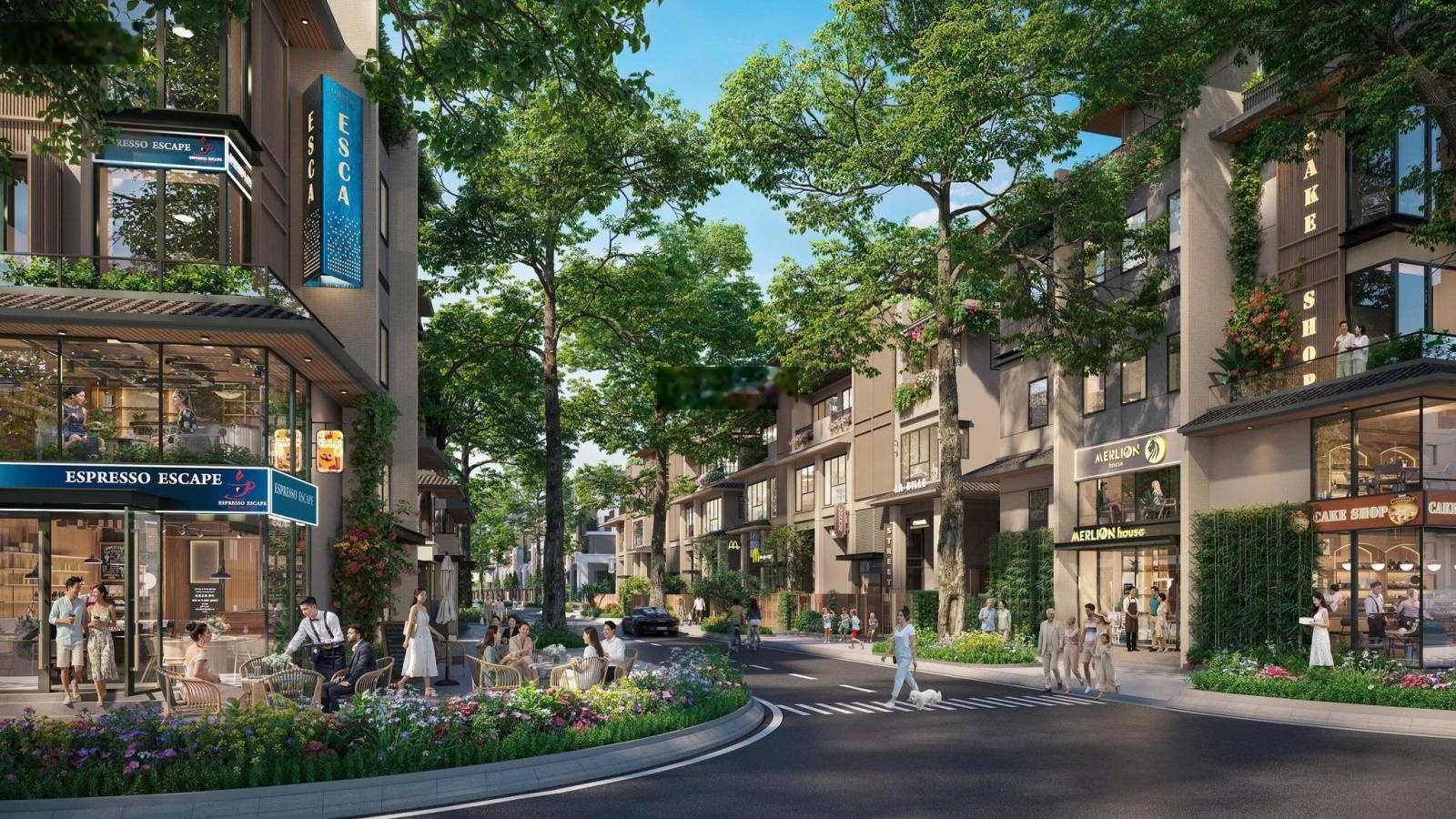 Shophouse Đại lộ Minh Giang (30m)- Vị trí giá trị nhất KĐT The Sensia