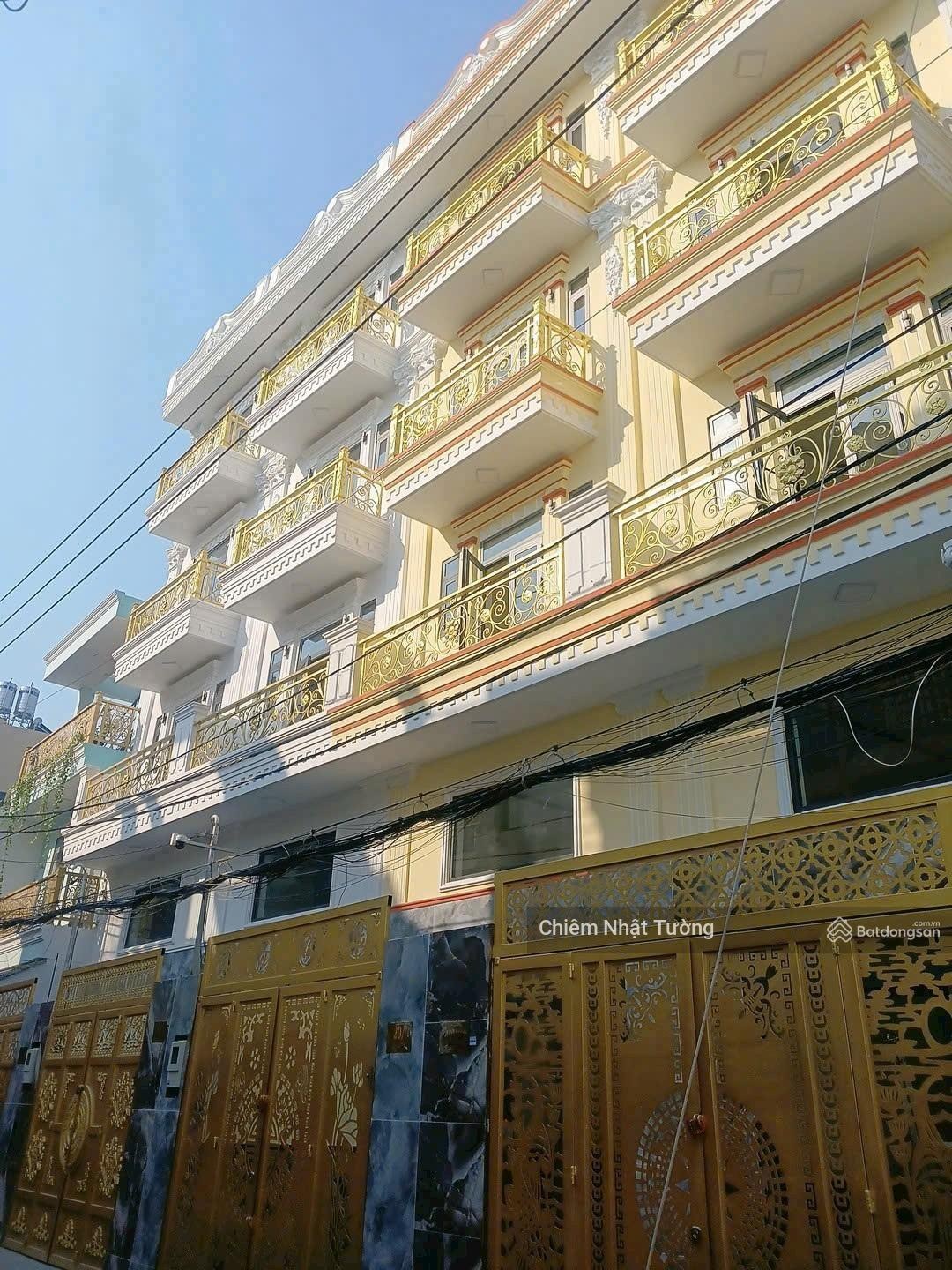 Nhà bán khu phân lô hẻm 8m thông, 5 tầng Thang máy 450kg, 4,3m x 13,9m(60m2) lê văn Quới,hơn 8ty