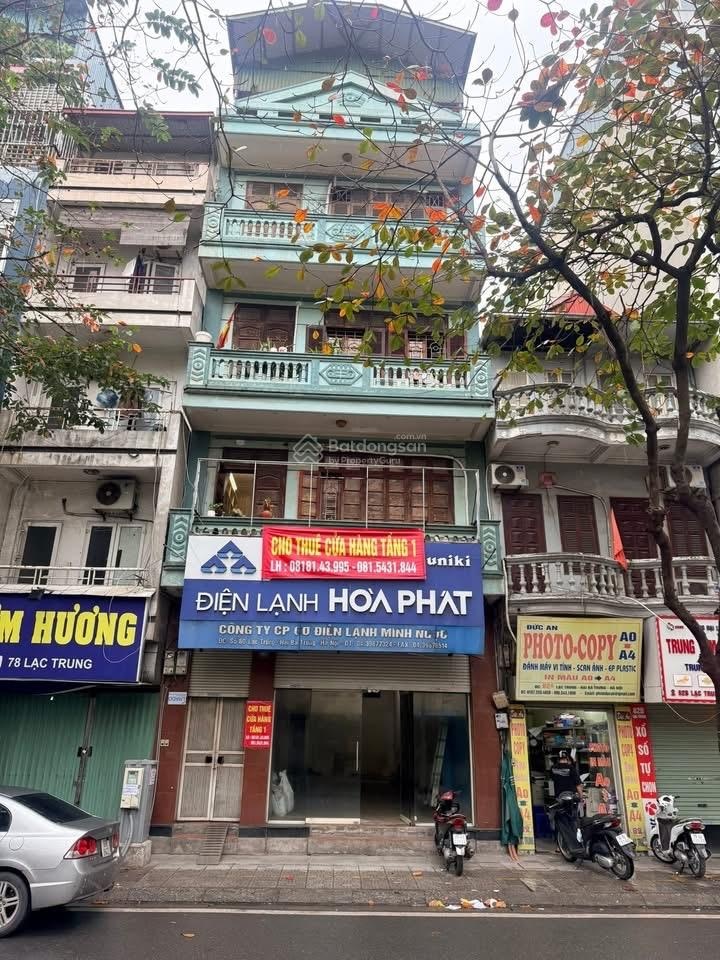 Cho thuê cửa hàng 80 phố lạc trung diện tích 100m² giá thỏa thuận
