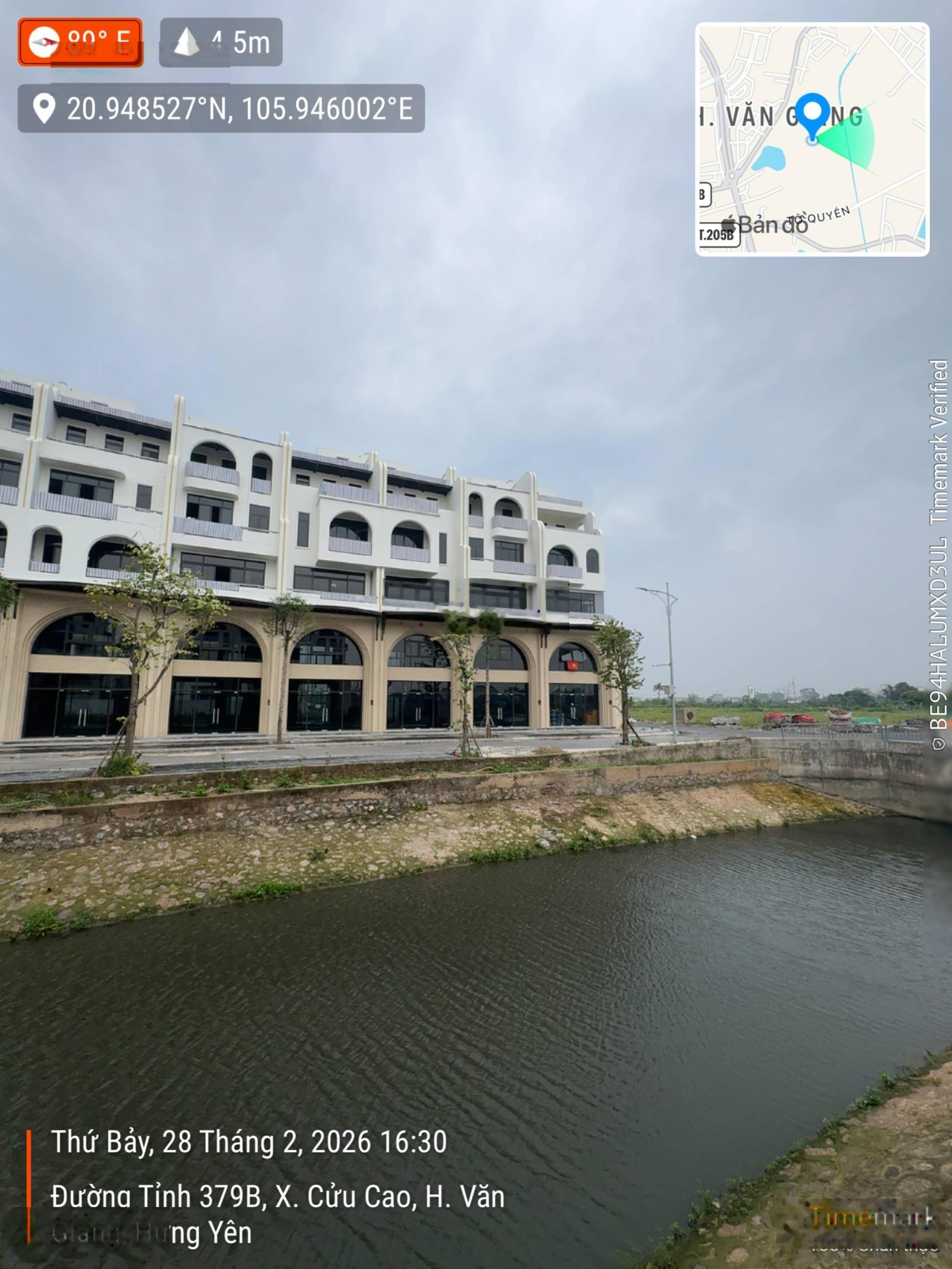 Chạy lãi - Giá sốc bán gấp LK shop mặt sông sổ sẵn trung tâm TP Văn Giang - Hình ảnh thực