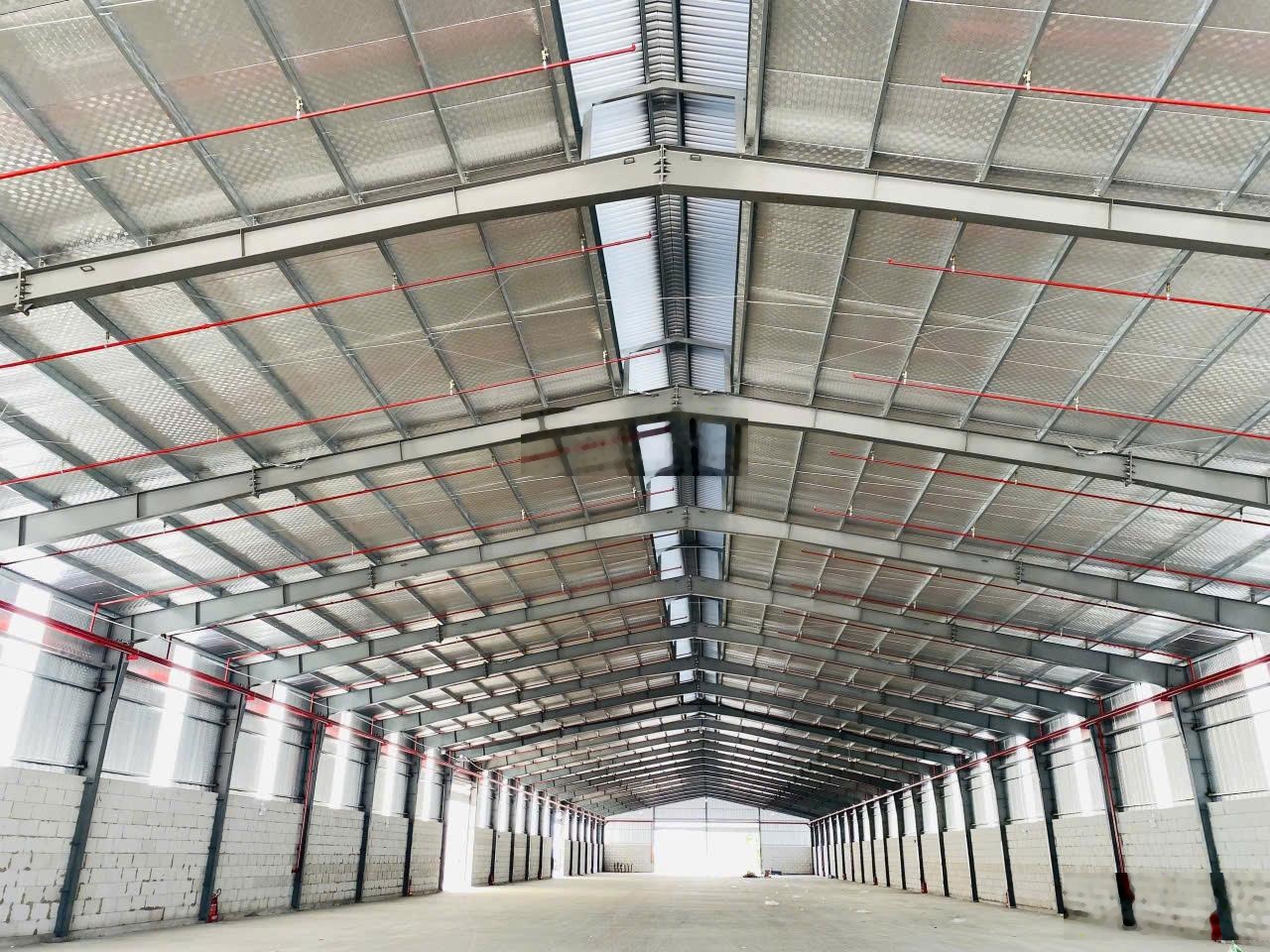 Cho thuê kho xưởng, KV: 8.000m2, xưởng: 5.300m2, CCN Bến Lức, Long An, PCCC tự động