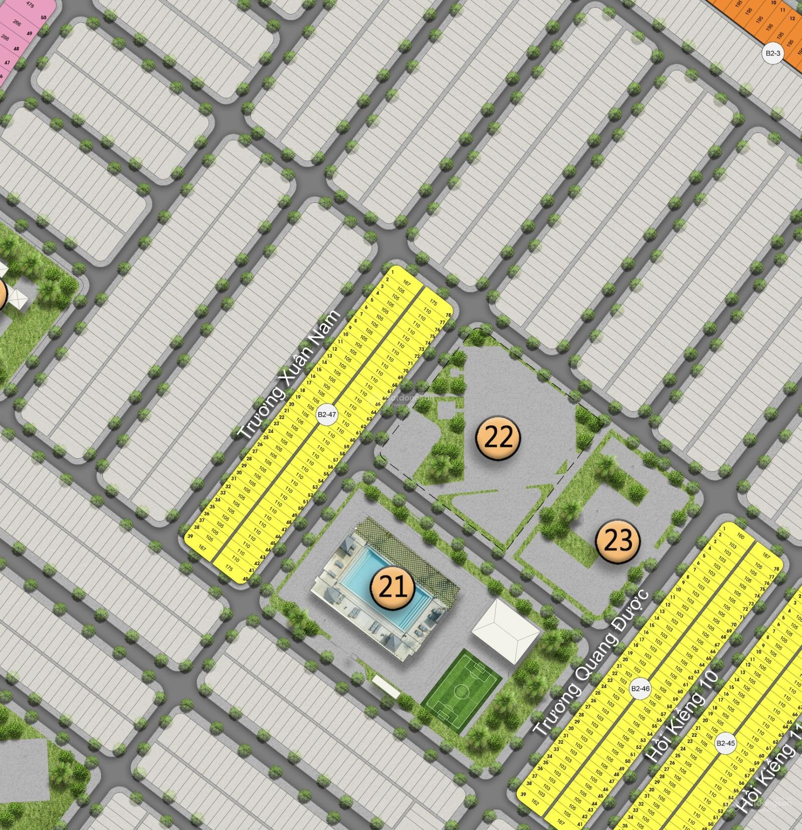 Bán Lô Đất Nền Khu Đầm Sen (Điện Âm )110m2 đối diện đất quy hoạch trường học, sân thể thao,..