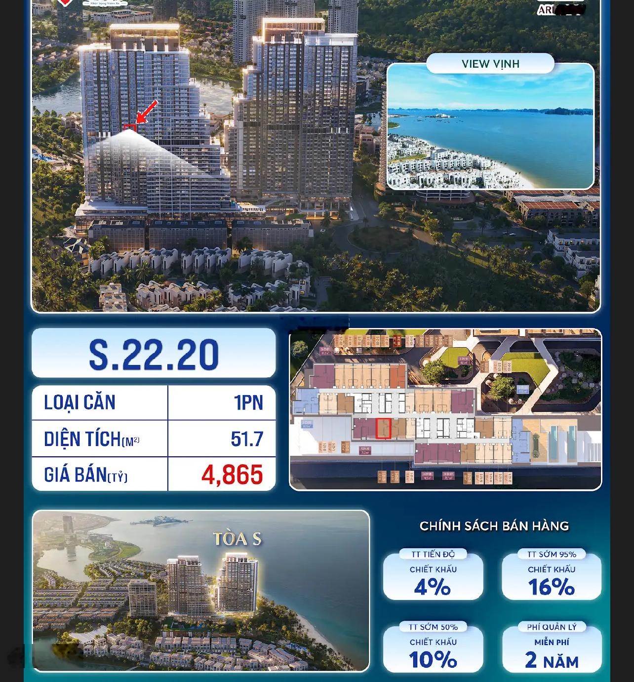 Aria bay. quỹ căn đẹp của dự án đang hot nhất hạ long s.22.20