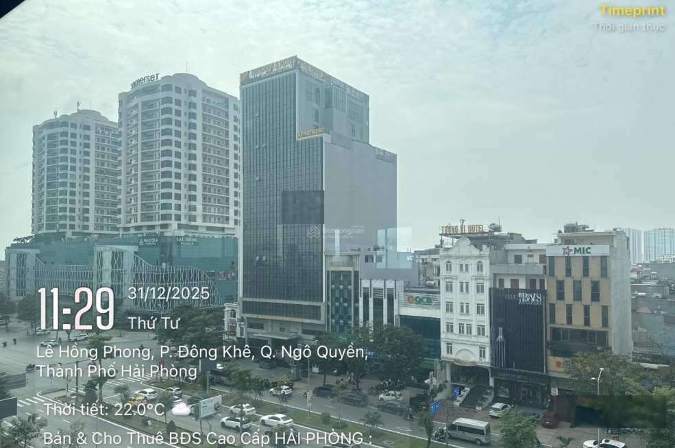 Chào bán siêu phẩm building (toà nhà) mặt đường Lê Hồng Phong (1.000m; Vị trí đắc địa, 2 mặt tiền)