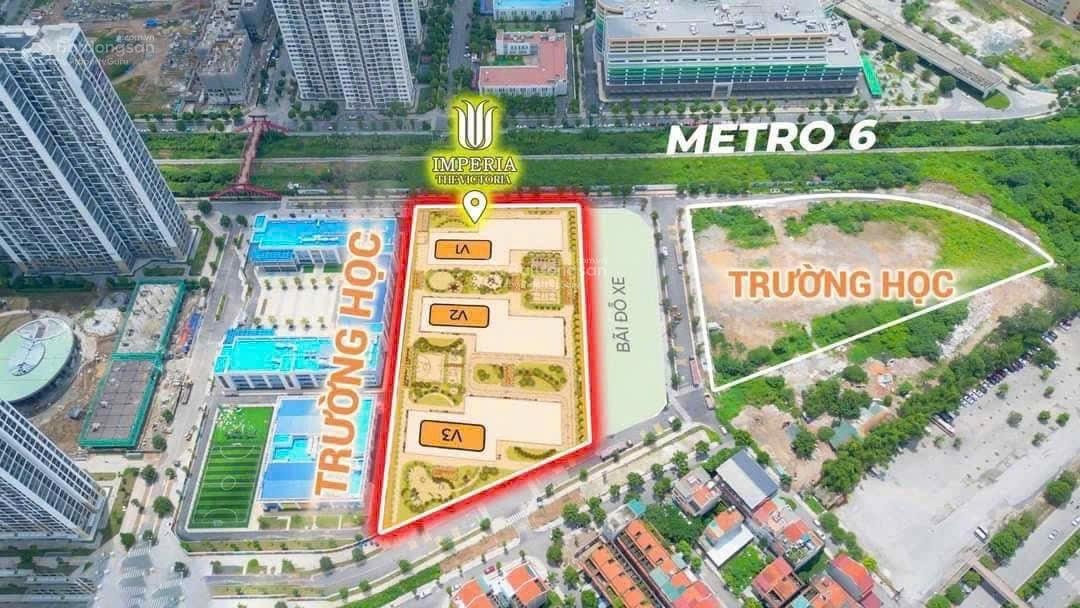 Bán căn hộ 3PN, 2WC tại The Victoria - Vinhomes Smart City, 7,4 tỷ, 84 m2, hàng hiếm tại giá tốt