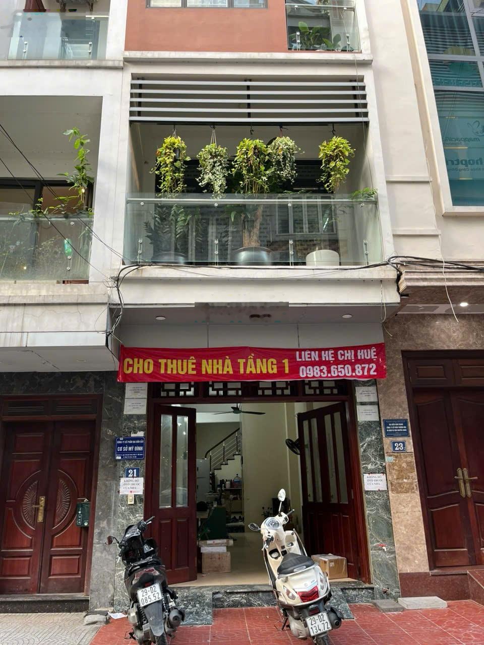 Cho thuê Mặt bằng kinh doanh Tầng 1 Thiên Hiền, Mỹ Đình