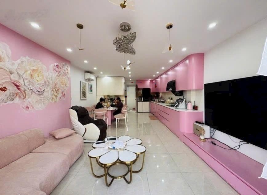 Bán nhà phân lô LK2 ngõ 124 Vĩnh Tuy 55m 8 tầng thang máy 19 tỷ Diện tích sổ: 55m Mt 4,5m
