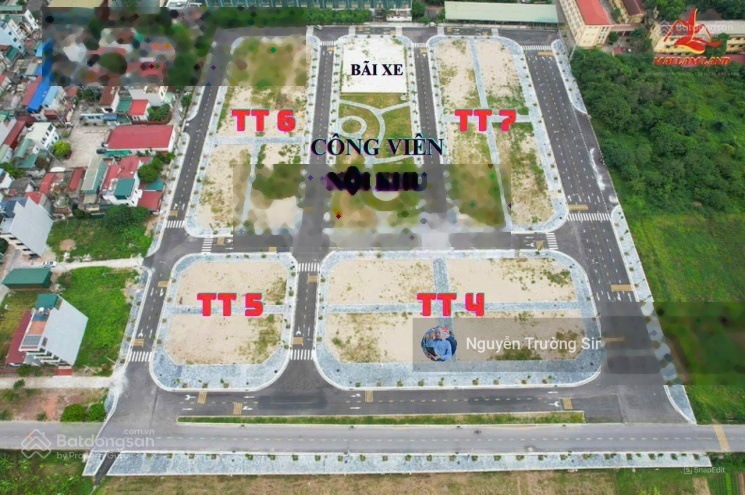 Bán lô góc xẻ khe 3 mặt thoáng mặt đường 30m khu TĐC Bộ Công An, Mai Hiên, Mai Lâm