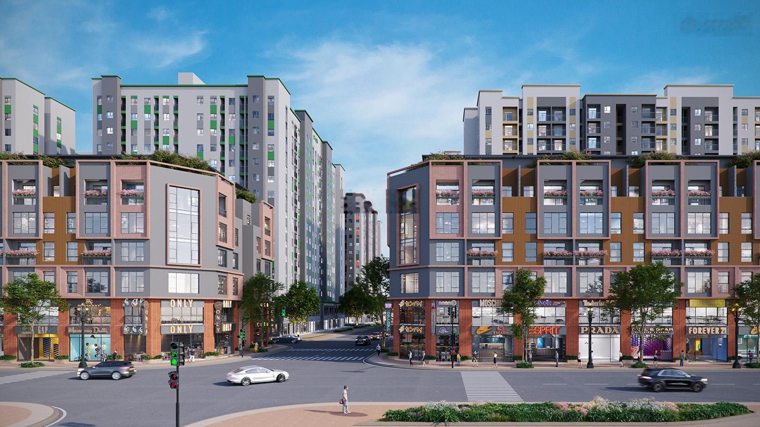 Liền kề shophouse mặt phố Lê Lai, Ngô Quyền, Hải Phòng, sổ đỏ lâu dài, 78m2, 7 tầng. Giá từ 14.5 tỷ