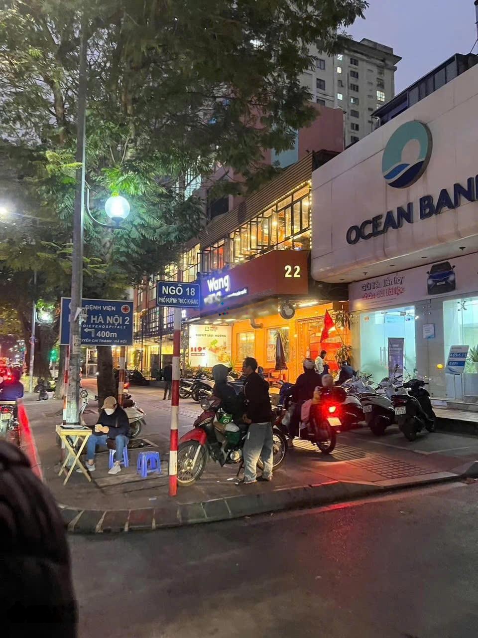 Siêu phẩm Huỳnh Thúc Kháng - Chùa Láng dãy ăn uống 450m2 sử dụng nhận diện lô góc cực đẹp