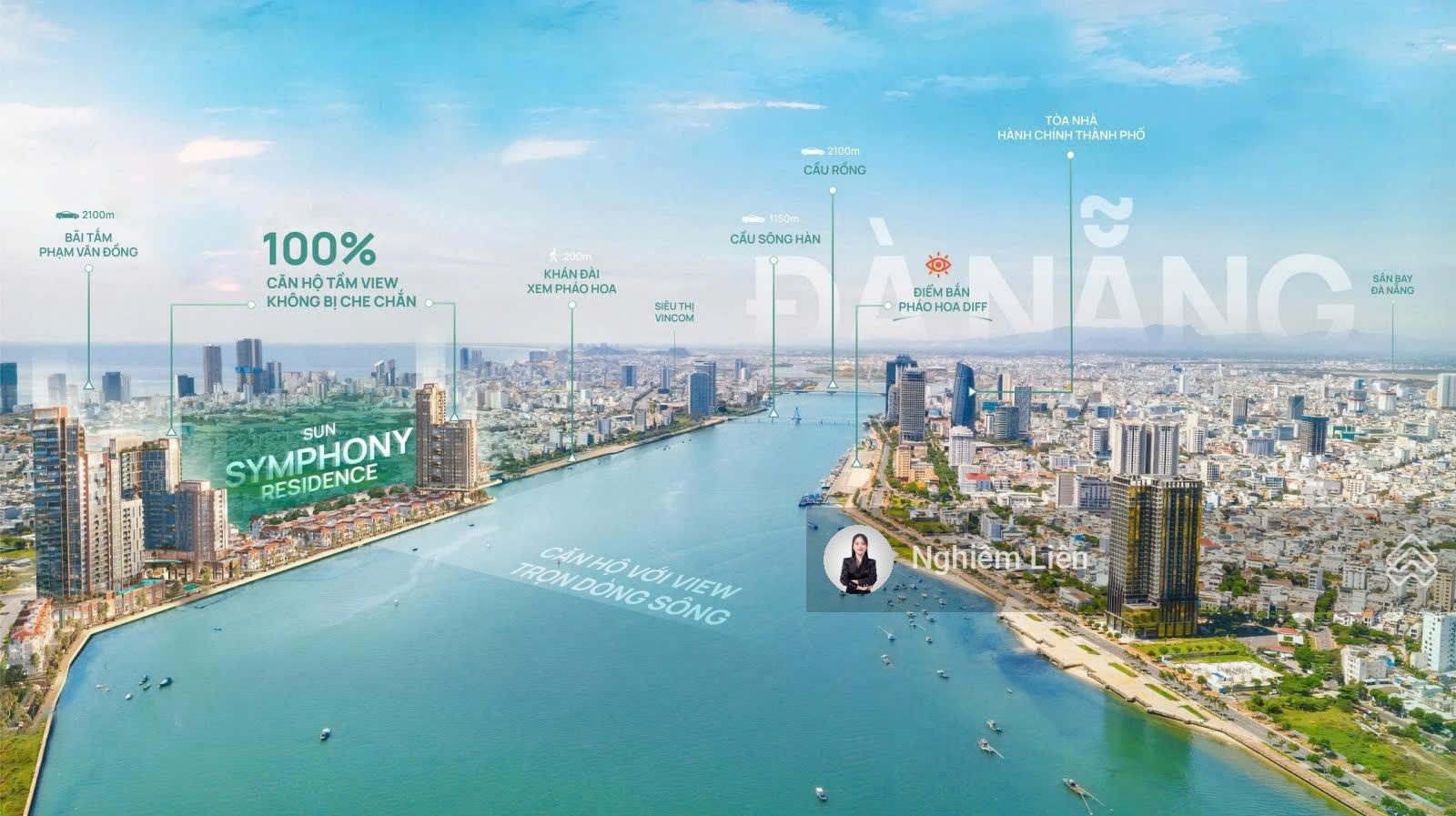 Penthouse Symphony biểu tượng sống ven sông Hàn, siêu phẩm đầu tư hiếm có tại Đà Nẵng