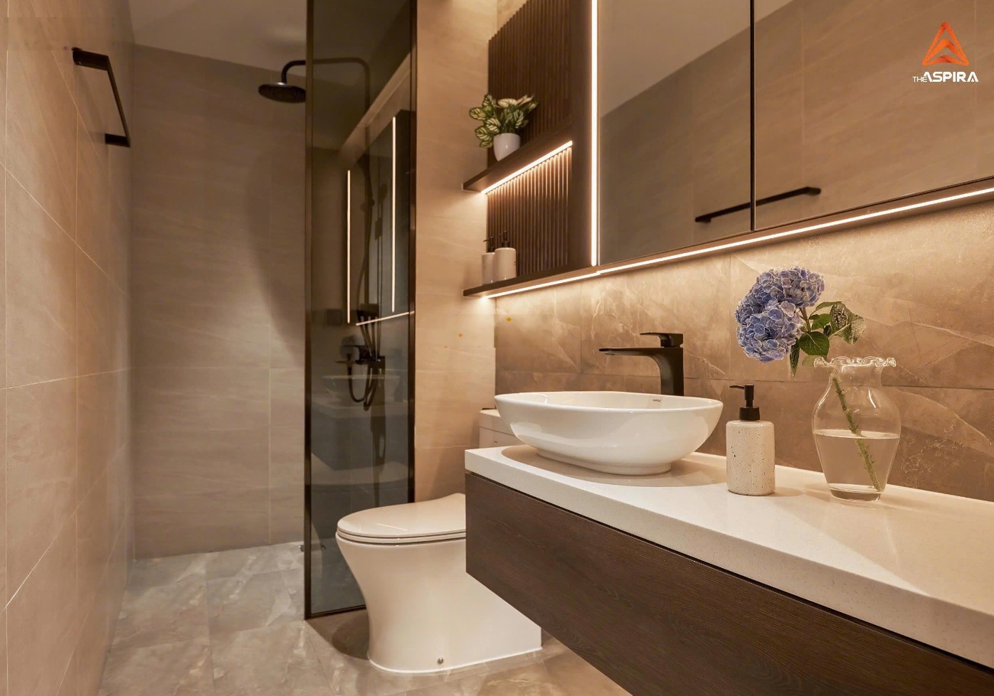 Chung cư cao cấp The Aspira - Chỉ 2,6 tỷ (2PN, 2WC), vốn 20% nhận nhà. Gần Metro, SmartHome