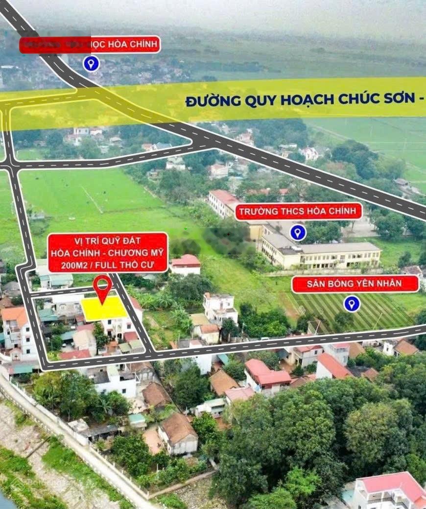 Chính chủ cần bán 100m2 đất Yên Nhân Hoà Phú Chương Mỹ giá nhỉnh 1 tỷ