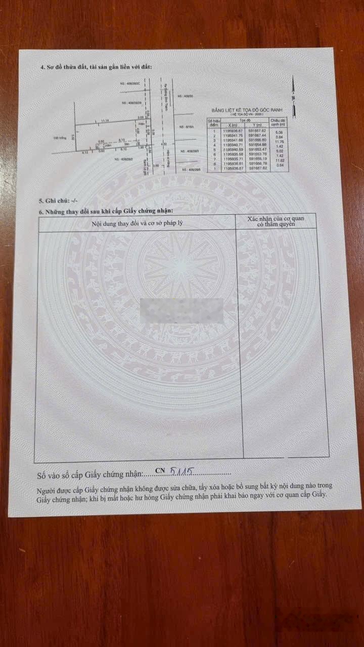 Bán nhà hẻm thông 6m, đường Bình Thành, Phường Bình Tân (mới)