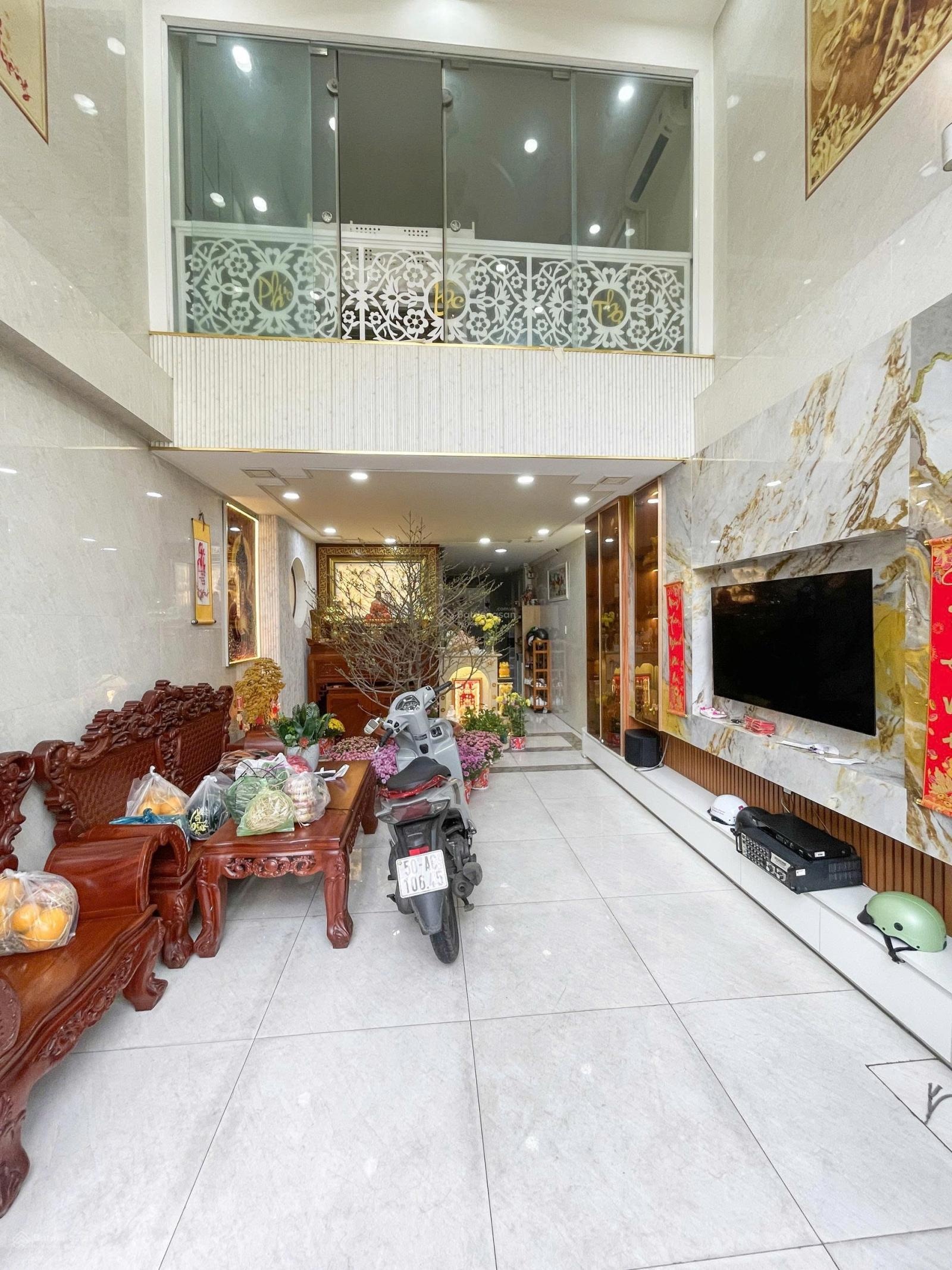 Tá hỏa ! bán nhà đẹp nguy nga ở mt trần văn kiểu, p. bình phú (4x18) 5 tầng. giá sập sàn 15,5 tỷ