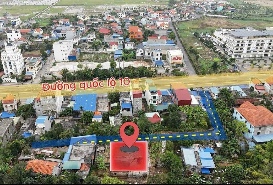 Đất ngay khu đường quốc lộ 10, giao thông thuận tiện có 780trieu
