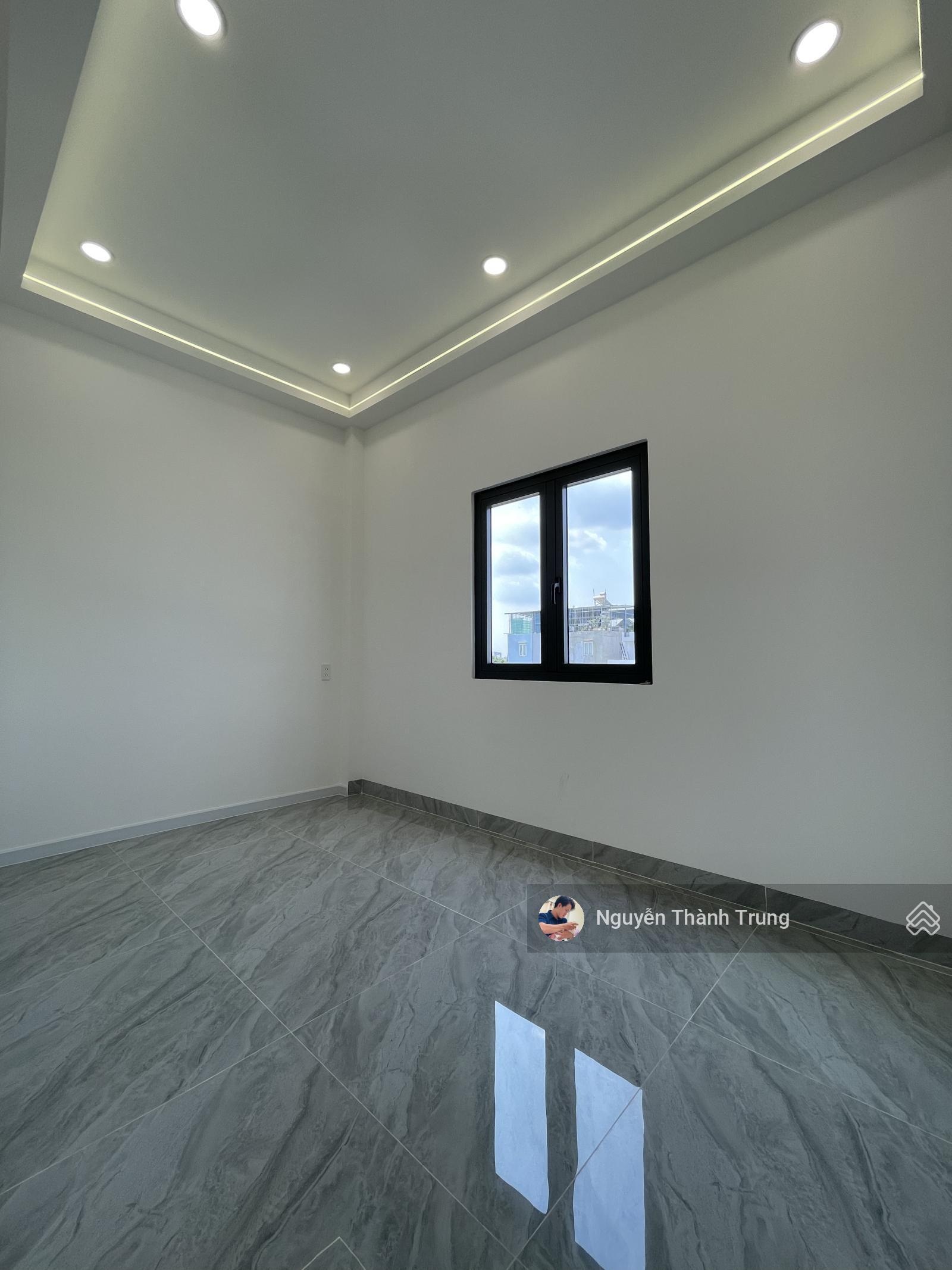 Nhà Phố 3 tầng xây mới. Thạnh Xuân 22. Hẻm ~ 6m xe hơi. Gần chợ Minh Phát. Full nội thất