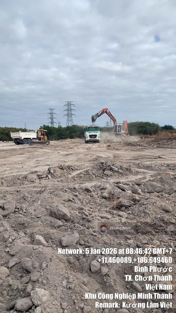 Bán 3 lô đất tiếp nhận sx phân bón , thức ăn chan nuôi. giá tốt