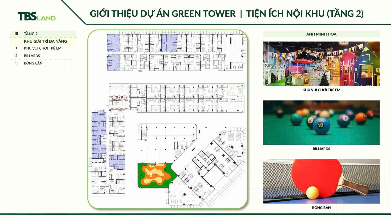 Suất nội bộ giỏ hàng đợt 1 dự án Green Tower TBS Dĩ An