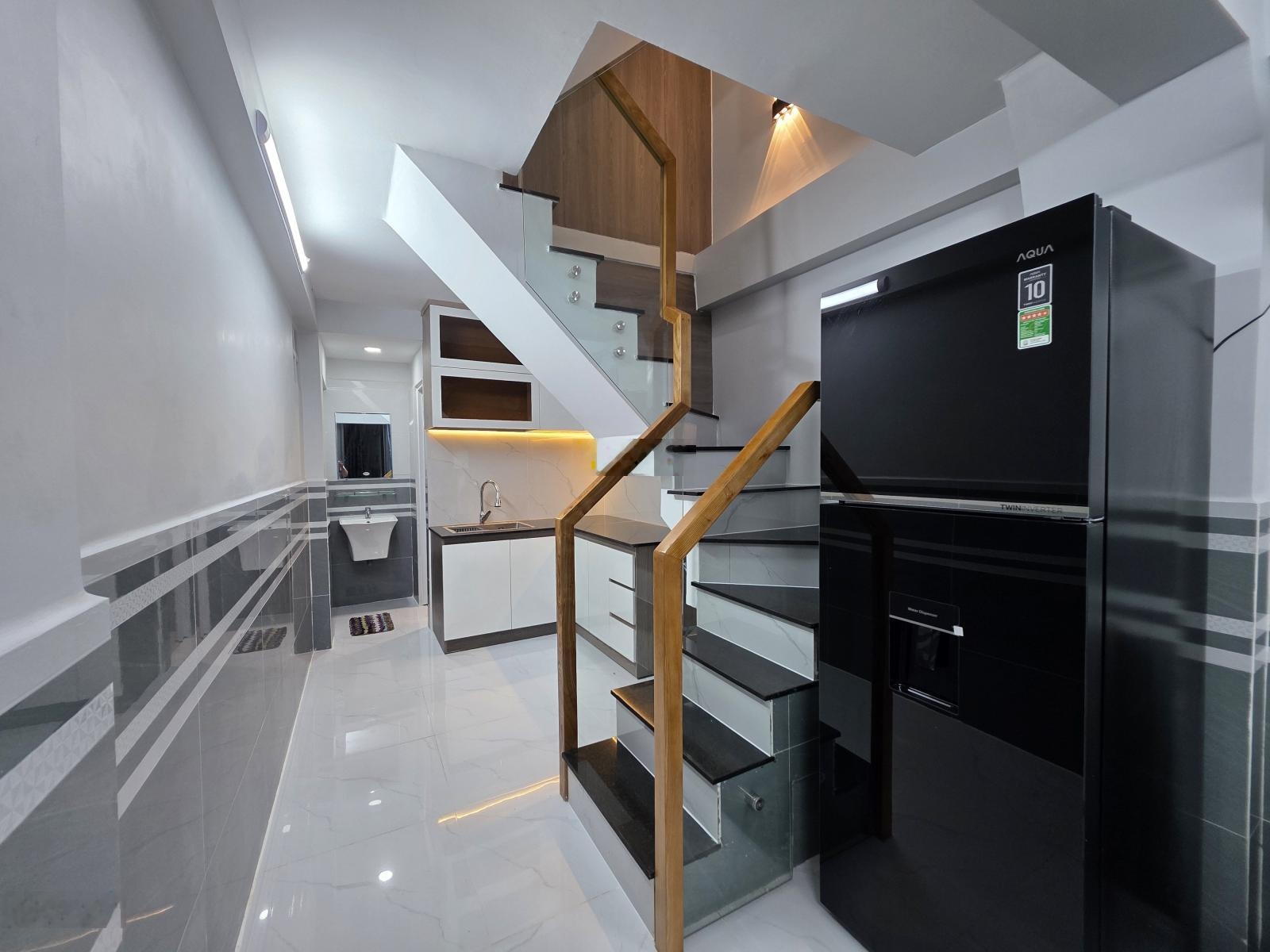 Nhà phố 1 lầu shr mt hẻm 3m huỳnh tấn phát - tiện kdmb nhỏ