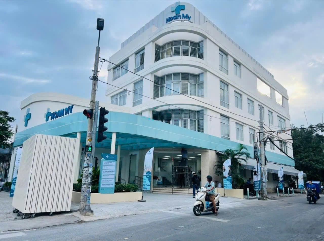 Bán tòa nhà góc 2MT Nguyễn Oanh - BV Hoàn Mỹ thuê 350tr/th - DT 16x42m - DTSD 1300m2 - giá 80 tỷ