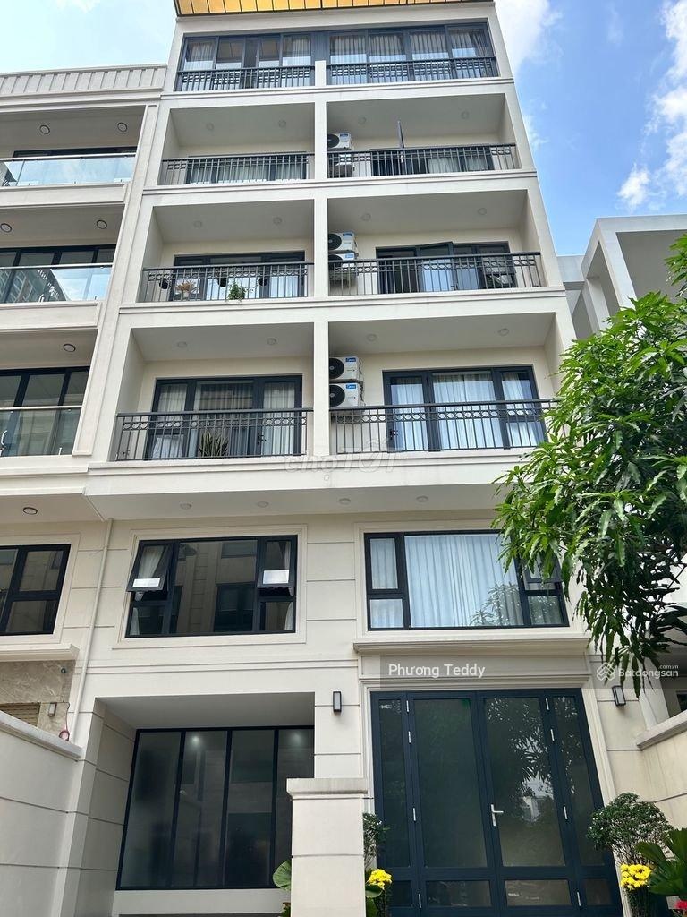 Cấp cứu gấp! Bán tòa nhà MT Ung Văn Khiêm, Bình Thạnh (6x35m, hầm + 8 tầng, HĐT 300 tr), giá 57 tỷ