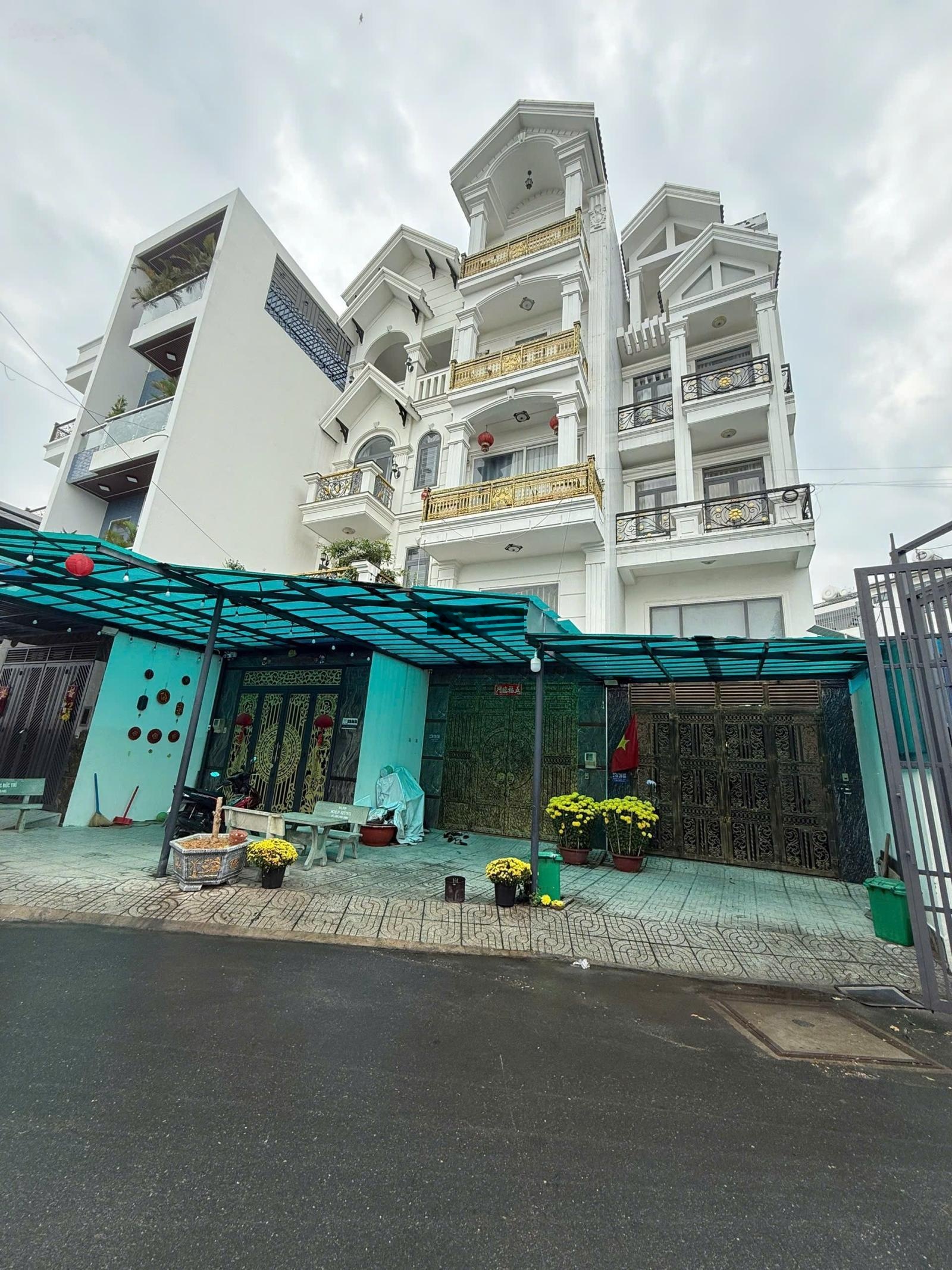 Nhà Phố 4 Tầng Hẻm rộng 14m 1/ Nguyễn Thị Búp. Liền Kề KDC Hiệp Thành City
